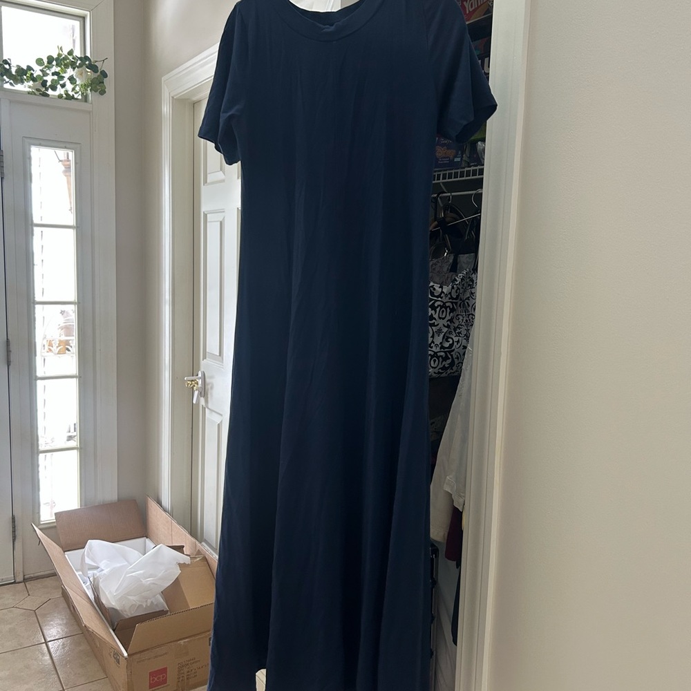 LOFT Blue Maxi Dress